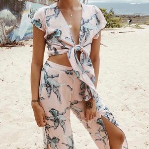 XIX PALMS Tie Top in Tulum